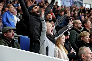 Cheering Prints: Brighton and Hove Albion v Everton Premier League 25JAN25