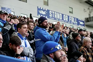 Cheering Prints: Brighton and Hove Albion v Everton Premier League 25JAN25