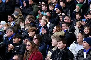Cheering Prints: Brighton and Hove Albion v Everton Premier League 25JAN25