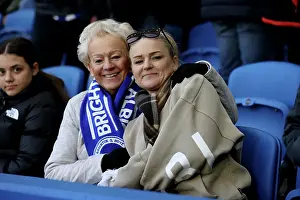 Cheering Prints: Brighton and Hove Albion v Everton Premier League 25JAN25