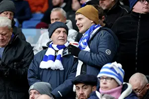 Cheering Prints: Brighton and Hove Albion v Everton Premier League 25JAN25