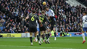 Aeriel Challenge Prints: Brighton and Hove Albion v Everton Premier League 25JAN25