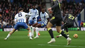 Watches On Prints: Brighton and Hove Albion v Everton Premier League 25JAN25