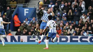 Aeriel Challenge Prints: Brighton and Hove Albion v Everton Premier League 25JAN25