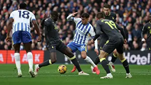 Under Pressure Prints: Brighton and Hove Albion v Everton Premier League 25JAN25