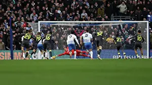 Scores A Goal 0 1 Prints: Brighton and Hove Albion v Everton Premier League 25JAN25