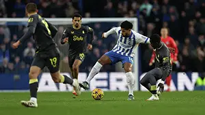 Under Pressure Prints: Brighton and Hove Albion v Everton Premier League 25JAN25