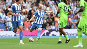 Clears The Danger Prints: Brighton and Hove Albion v Fulham
Premier League
16AUG25