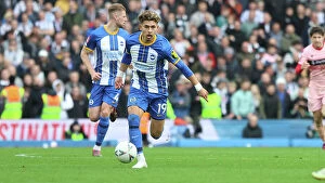 Brighton And Hove Albion Midfielder Jeremy Sarmiento (19) Gallery: Brighton and Hove Albion v Grimsby Town FA Cup quarter-final 19MAR23