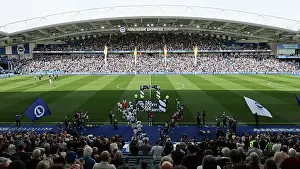Teams Line Up Prints: Brighton and Hove Albion v Leicester City Premier League 12APR25