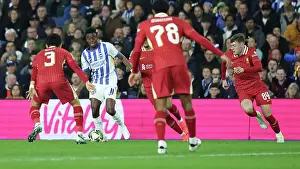 Under Pressure Prints: Brighton and Hove Albion v Liverpool Carabao Cup 30OCT24