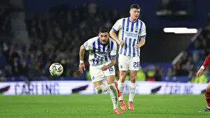 Gives Chase Prints: Brighton and Hove Albion v Liverpool Carabao Cup 30OCT24