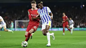 Liverpool Defender Conor Bradley 84 Prints: Brighton and Hove Albion v Liverpool Carabao Cup 30OCT24