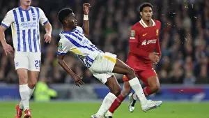 Scores A Goal 1 2 Prints: Brighton and Hove Albion v Liverpool Carabao Cup 30OCT24