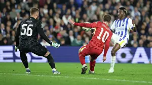 Scores A Goal 1 2 Prints: Brighton and Hove Albion v Liverpool Carabao Cup 30OCT24