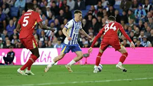 Weaves His Way Through Prints: Brighton and Hove Albion v LIverpool Premier League 19MAY25