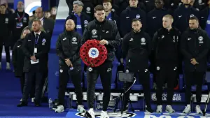Poppy Prints: Brighton and Hove Albion v Manchester City Premier League 09NOV24