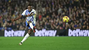 Awarded A Freekick Prints: Brighton and Hove Albion v Manchester City Premier League 09NOV24