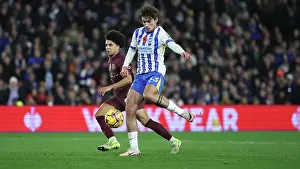 Makes His Premier League Debut Prints: Brighton and Hove Albion v Manchester City Premier League 09NOV24