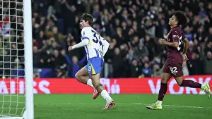 Makes His Premier League Debut Prints: Brighton and Hove Albion v Manchester City Premier League 09NOV24