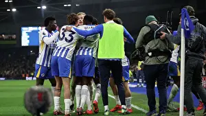 Makes His Premier League Debut Prints: Brighton and Hove Albion v Manchester City Premier League 09NOV24