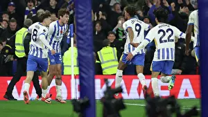Makes His Premier League Debut Prints: Brighton and Hove Albion v Manchester City Premier League 09NOV24
