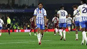 Makes His Premier League Debut Prints: Brighton and Hove Albion v Manchester City Premier League 09NOV24