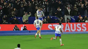 Makes His Premier League Debut Prints: Brighton and Hove Albion v Manchester City Premier League 09NOV24