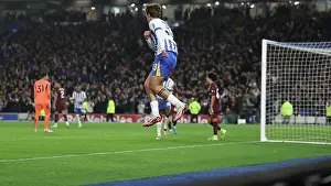 Makes His Premier League Debut Prints: Brighton and Hove Albion v Manchester City Premier League 09NOV24
