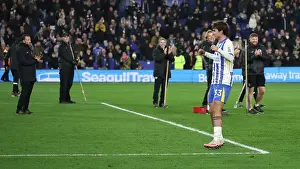 Makes His Premier League Debut Prints: Brighton and Hove Albion v Manchester City Premier League 09NOV24