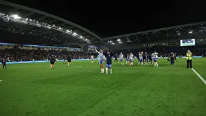 Makes His Premier League Debut Prints: Brighton and Hove Albion v Manchester City Premier League 09NOV24