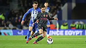Under Pressure Prints: Brighton and Hove Albion v Manchester City Premier League 25APR24