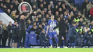 Home Debut Prints: Brighton and Hove Albion v Manchester City Premier League 25APR24