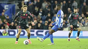 Home Debut Prints: Brighton and Hove Albion v Manchester City Premier League 25APR24