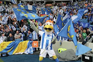 Child Football Fans Prints: Brighton and Hove Albion v Manchester United Premier League 19AUG18