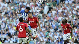 Joao Pedro Prints: Brighton and Hove Albion v Manchester United Premier League 19MAY24