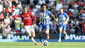 Joao Pedro Prints: Brighton and Hove Albion v Manchester United Premier League 19MAY24