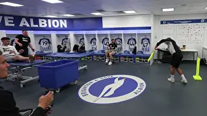 Dressing Room Prints: Brighton and Hove Albion v Manchester United Premier League 19MAY24