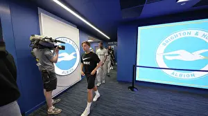 Tunnel Prints: Brighton and Hove Albion v Manchester United Premier League 19MAY24