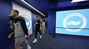 Tunnel Prints: Brighton and Hove Albion v Manchester United Premier League 19MAY24