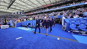 Guard Of Honour Prints: Brighton and Hove Albion v Manchester United Premier League 19MAY24