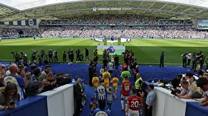 Guard Of Honour Prints: Brighton and Hove Albion v Manchester United Premier League 19MAY24