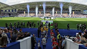 Guard Of Honour Prints: Brighton and Hove Albion v Manchester United Premier League 19MAY24