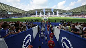 Guard Of Honour Prints: Brighton and Hove Albion v Manchester United Premier League 19MAY24