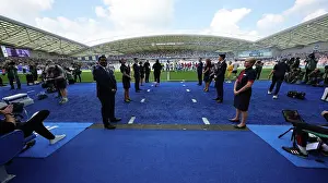 Guard Of Honour Prints: Brighton and Hove Albion v Manchester United Premier League 19MAY24