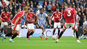 Manchester United 24AUG24 Prints: Brighton and Hove Albion v Manchester United Premier League 24AUG24