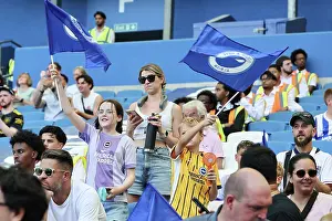 Female Football Fans Prints: Brighton and Hove Albion v Manchester United
Premier League
24MAY26