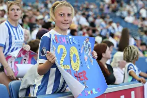 Female Football Fans Prints: Brighton and Hove Albion v Manchester United
Premier League
24MAY26