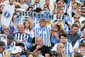 Female Football Fans Prints: Brighton and Hove Albion v Manchester United
Premier League
24MAY26
