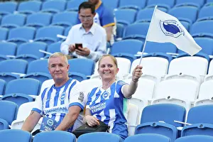 Female Football Fans Prints: Brighton and Hove Albion v Manchester United
Premier League
24MAY26